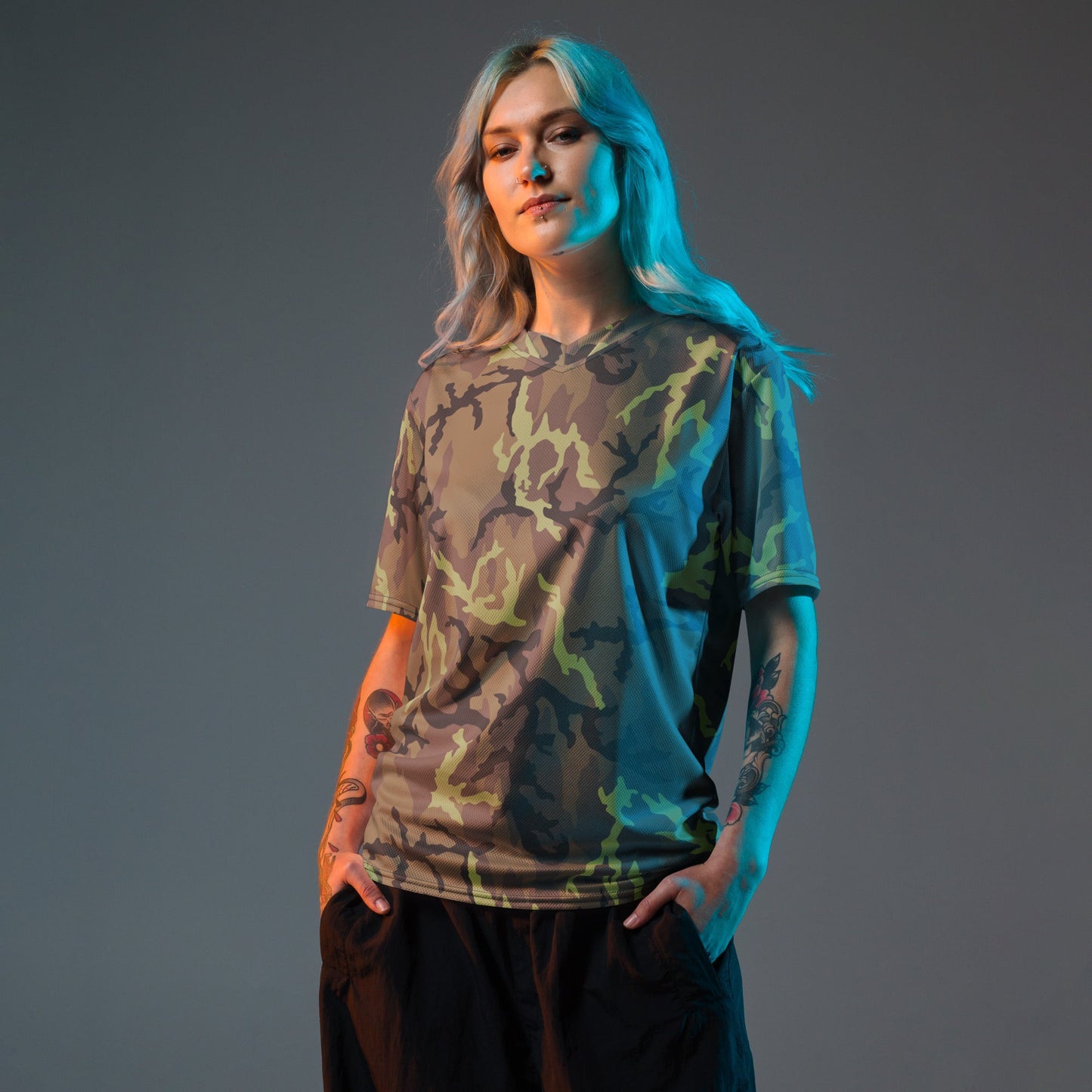 Czech Leaf VZ95 CAMO unisex sports jersey Sports Jerseys