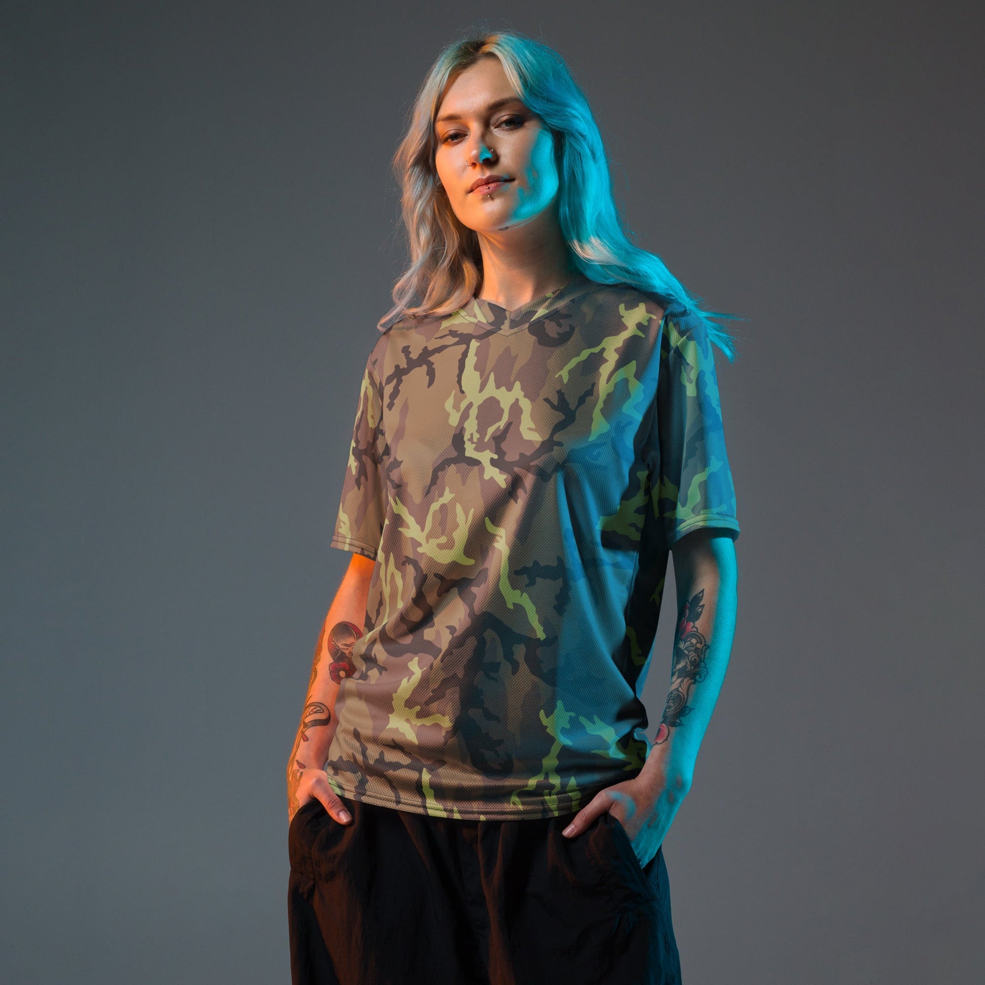 Czech Leaf VZ95 CAMO unisex sports jersey Sports Jerseys