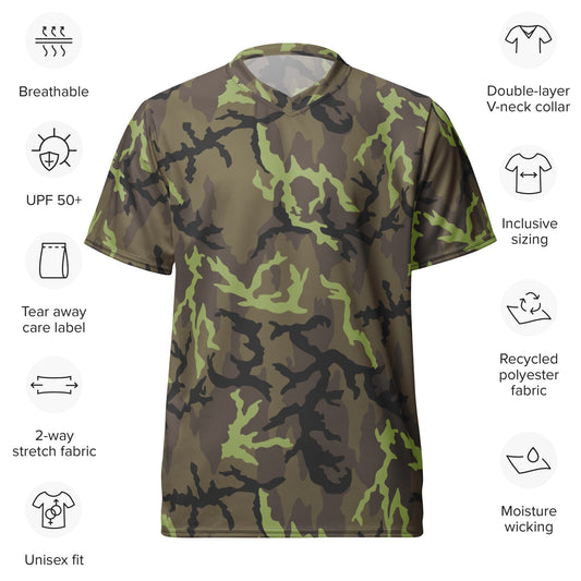 Czech Leaf VZ95 CAMO unisex sports jersey Sports Jerseys