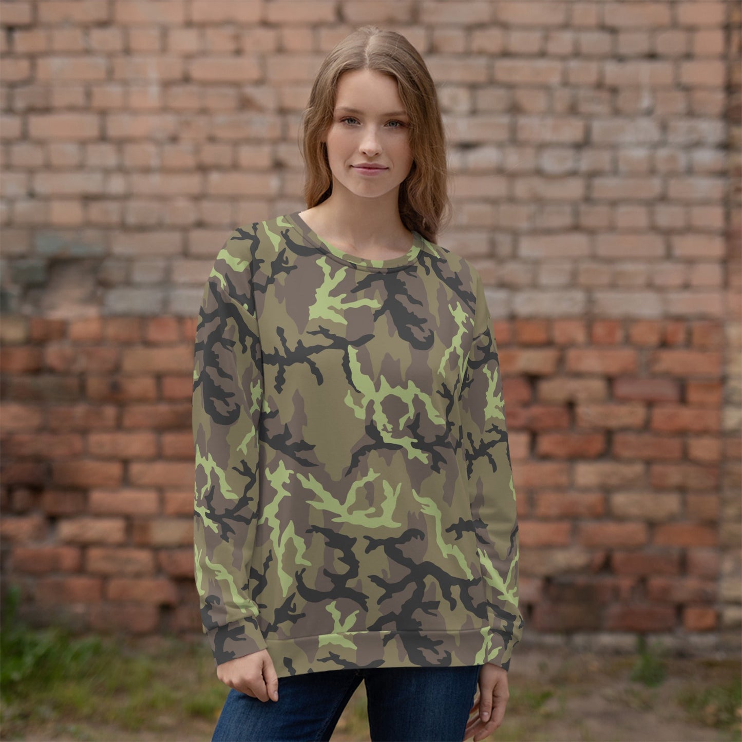 Czech Leaf VZ95 CAMO Unisex Sweatshirt - Sweatshirts