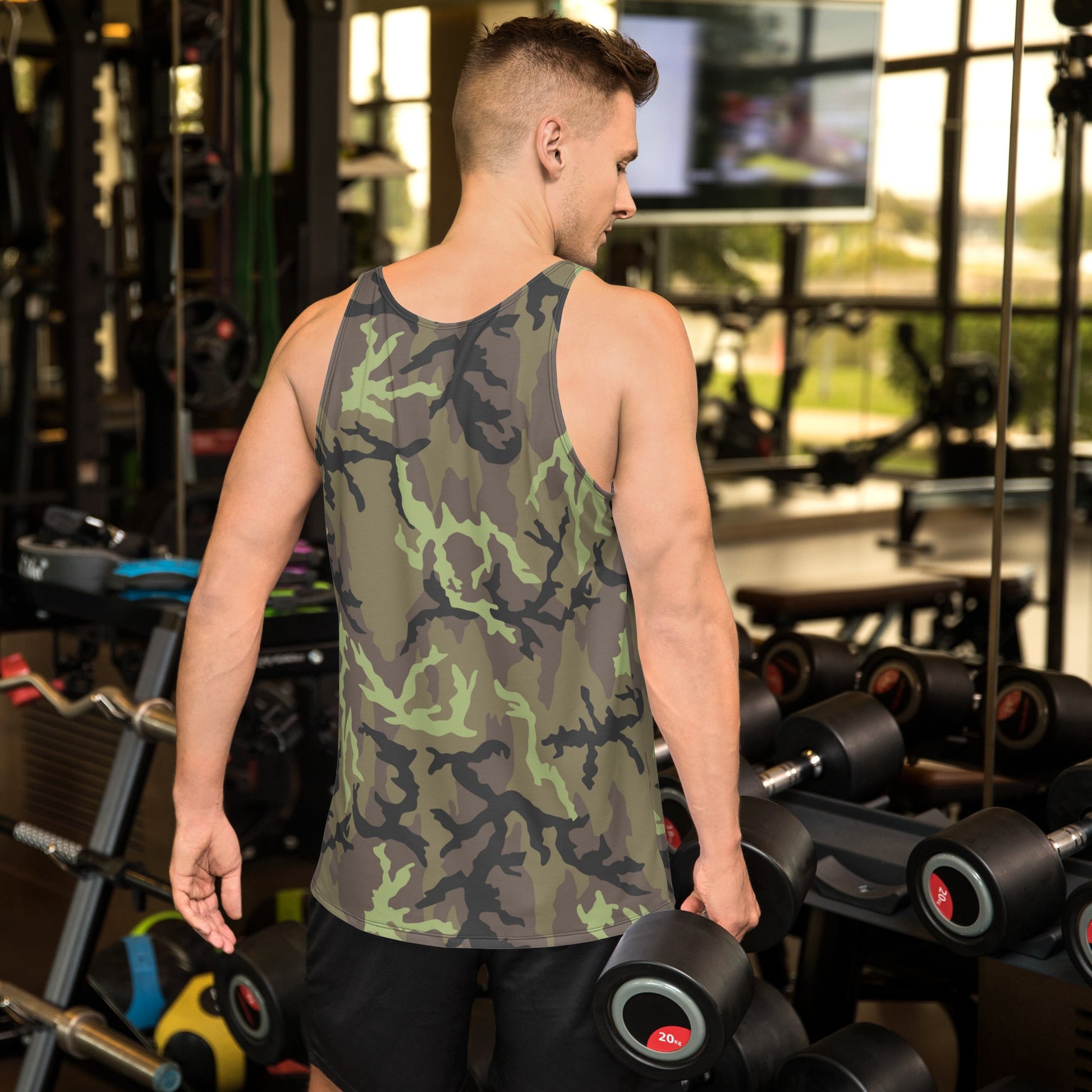 Czech Leaf VZ95 CAMO Unisex Tank Top Tops
