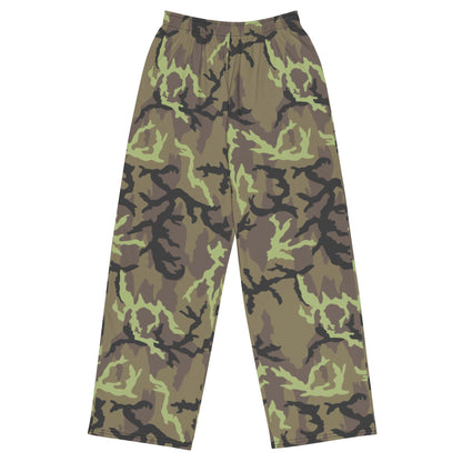 Czech Leaf VZ95 CAMO unisex wide leg pants 2XS Wide Pants