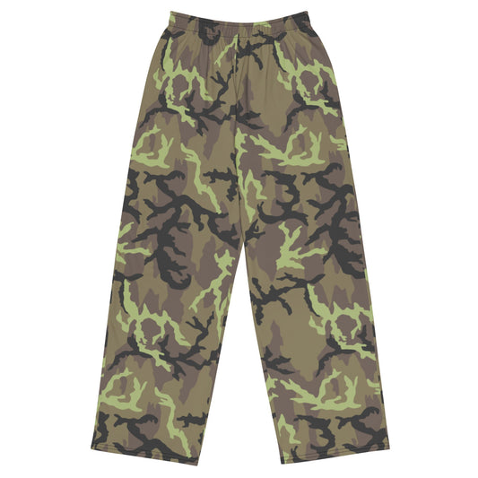 Czech Leaf VZ95 CAMO unisex wide leg pants 2XS Wide Pants