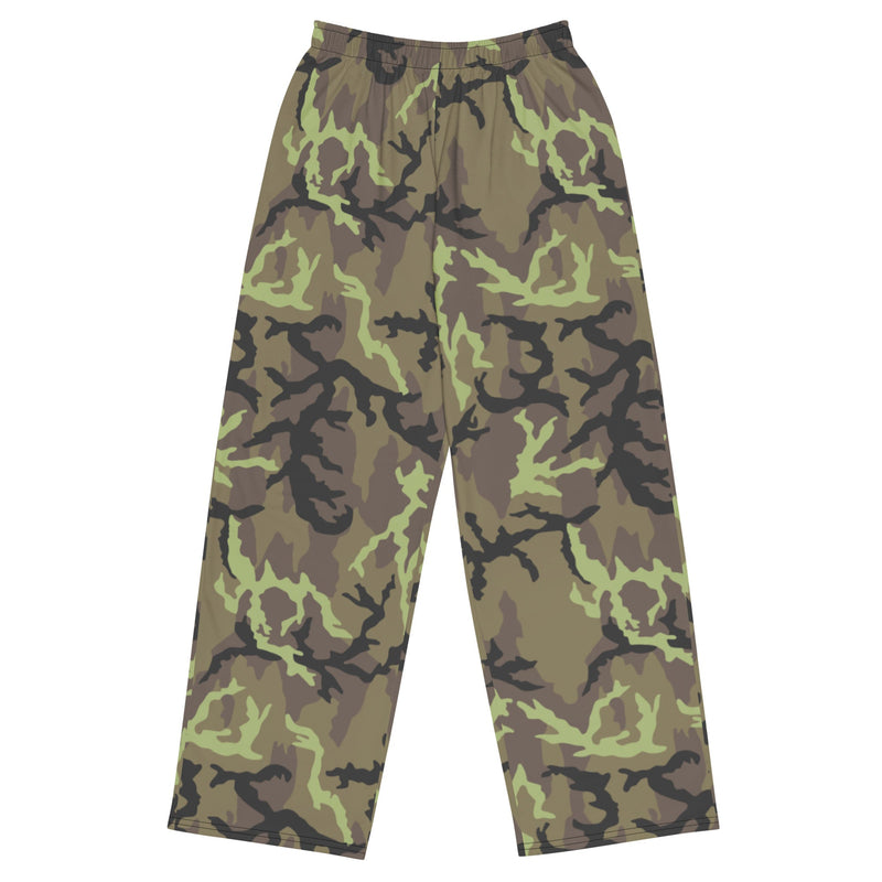 Leaf VZ95 CAMO Unisex Wide-Leg Leisure Pants - 2XS - Pant