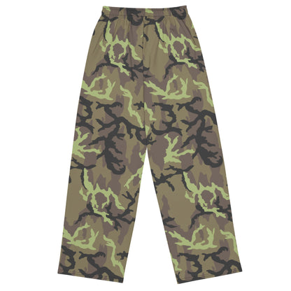Czech Leaf VZ95 CAMO unisex wide leg pants Wide Pants