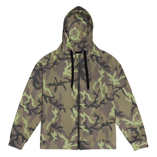Czech Leaf VZ95 CAMO Unisex zip hoodie 2XS Zip Hoodies
