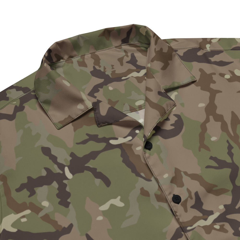 Czech MAD21 Multi CAMO Unisex button shirt - Button Shirt