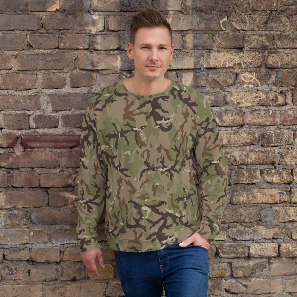 Czech MAD21 Multi CAMO Unisex Sweatshirt - XS