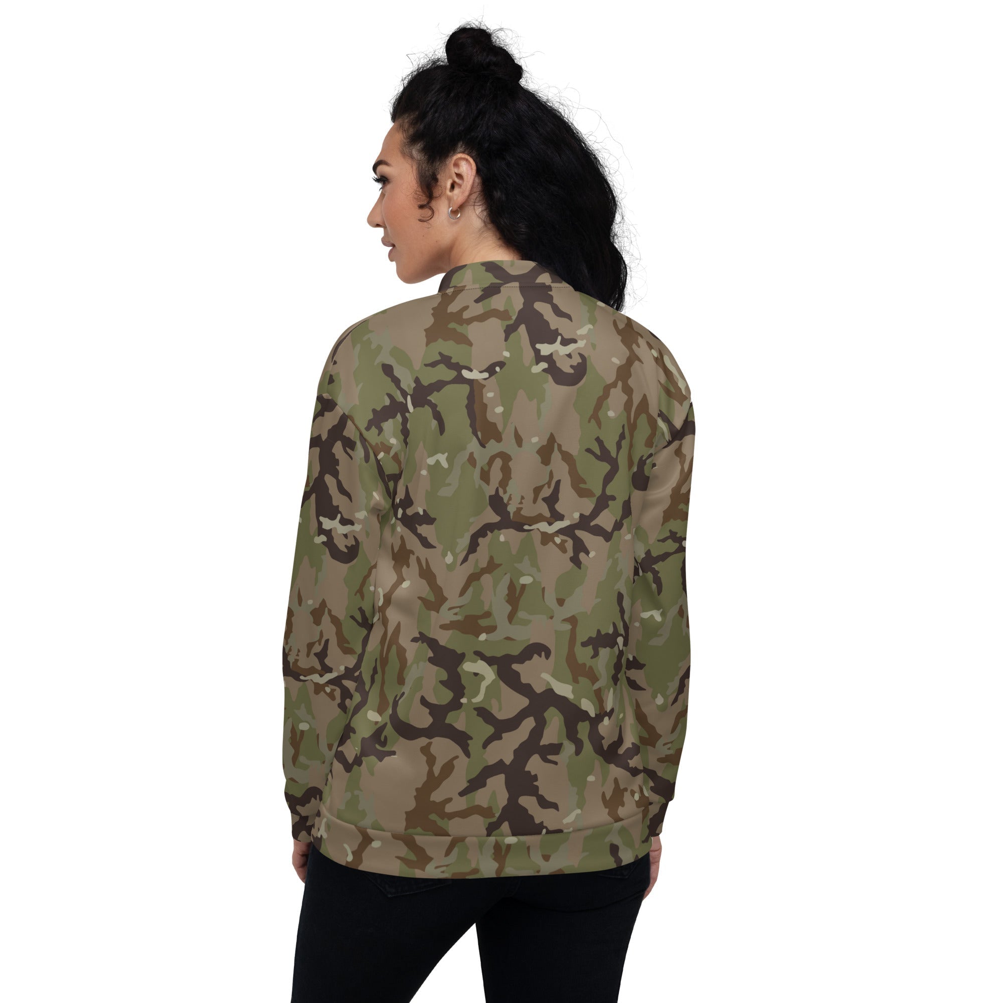 CAMO HQ - Czech Multi-terrain MAD21 CAMO Unisex Bomber Jacket