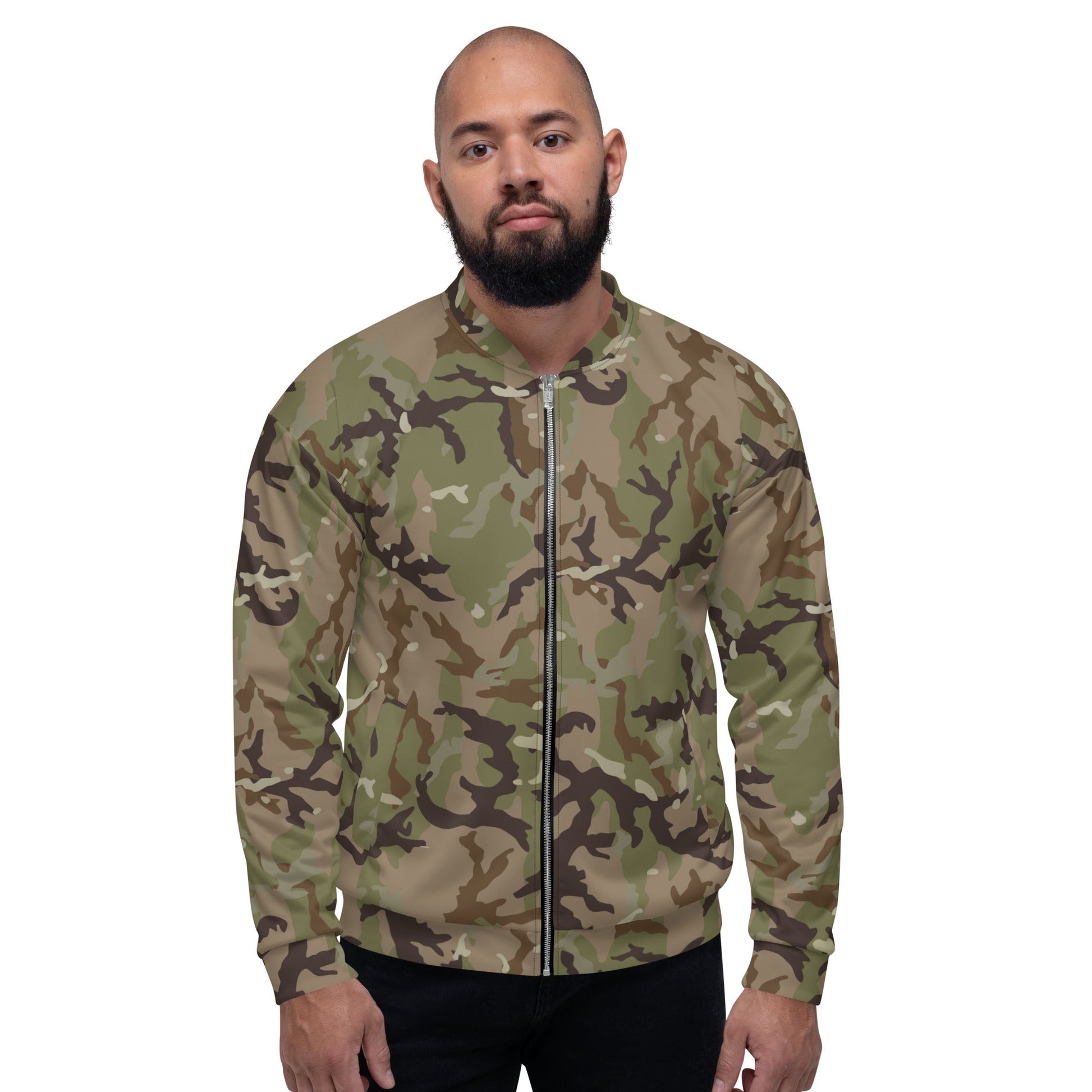 Czech Multi-terrain MAD21 CAMO Unisex Bomber Jacket - Jackets