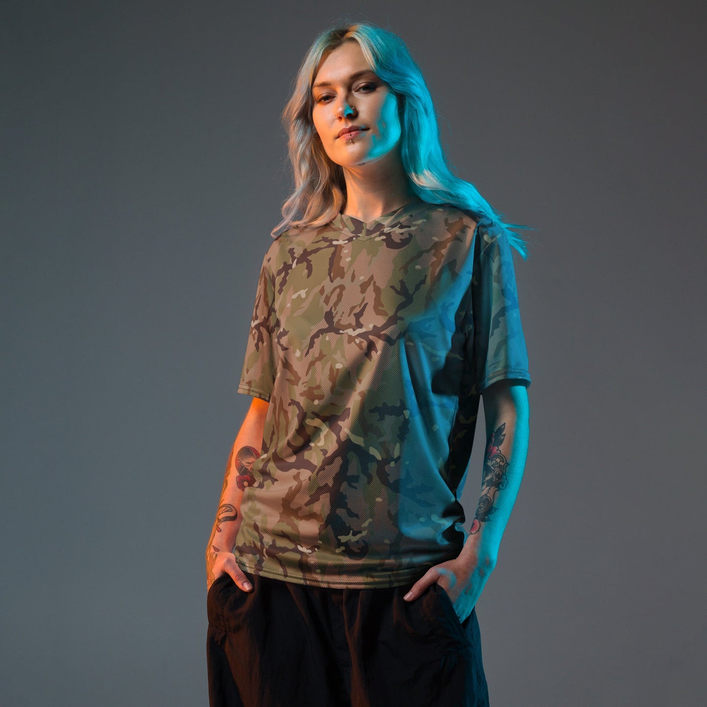 Czech Multi-terrain MAD21 CAMO unisex sports jersey - Sports Jerseys