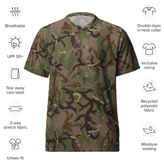 Czech Multi-terrain MAD21 CAMO unisex sports jersey - Sports Jerseys