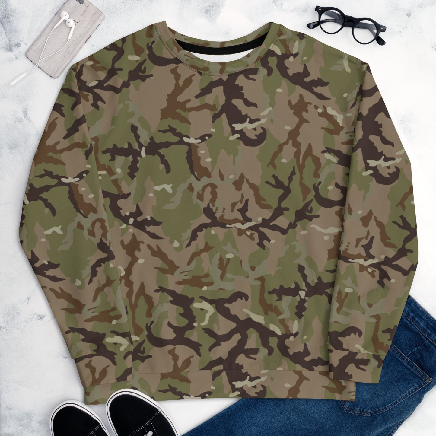 Czech Multi-terrain MAD21 CAMO Unisex Sweatshirt - Sweatshirts