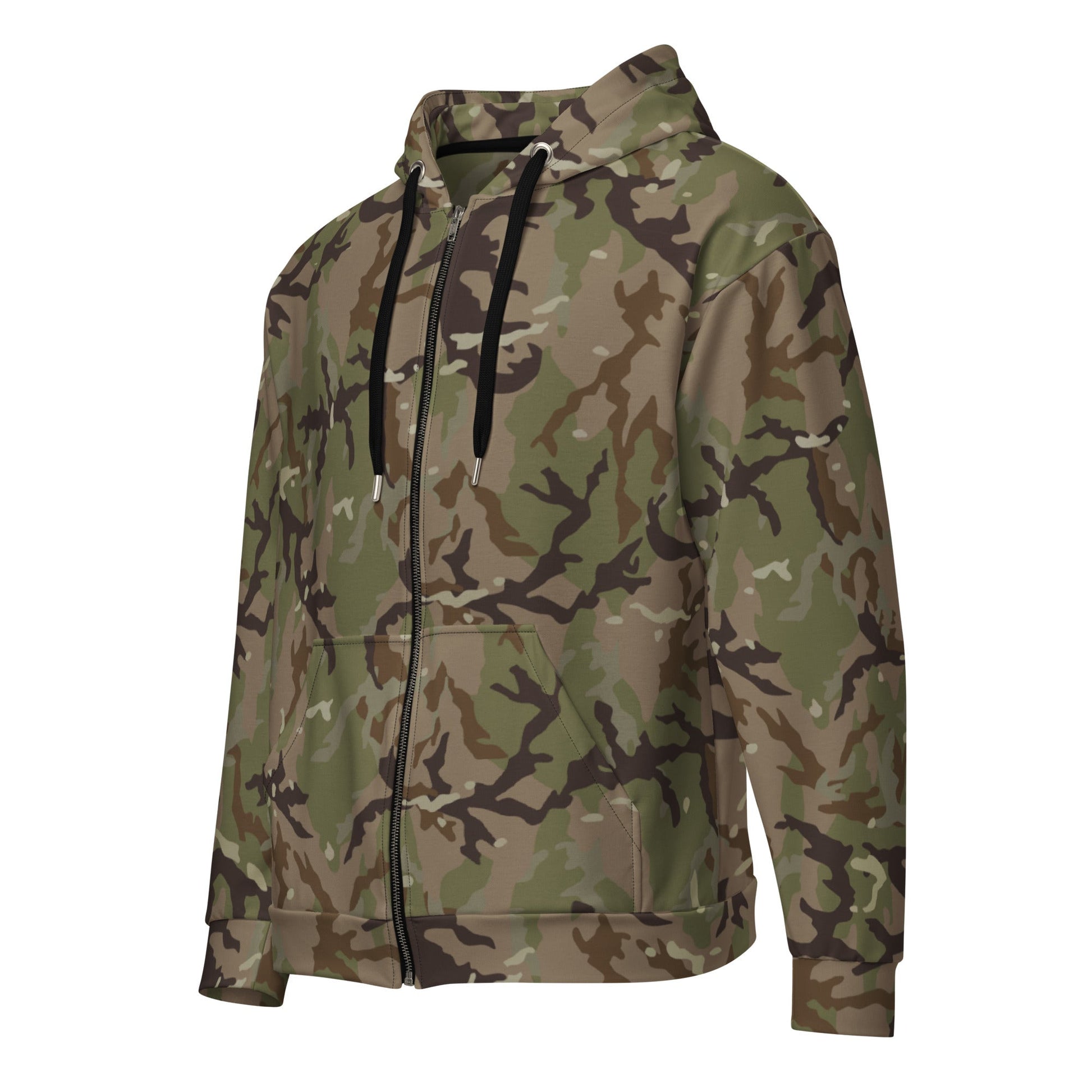 Czech Multi terrain MAD21 CAMO Unisex zip hoodie Zip Hoodies