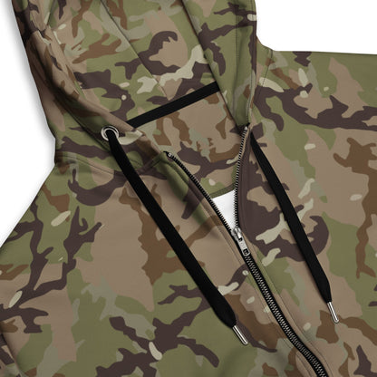 Czech Multi terrain MAD21 CAMO Unisex zip hoodie Zip Hoodies