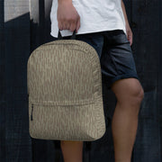Rainstripe Needles and Clouds Brown CAMO Backpack