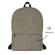 Rainstripe Needles and Clouds Brown CAMO Backpack