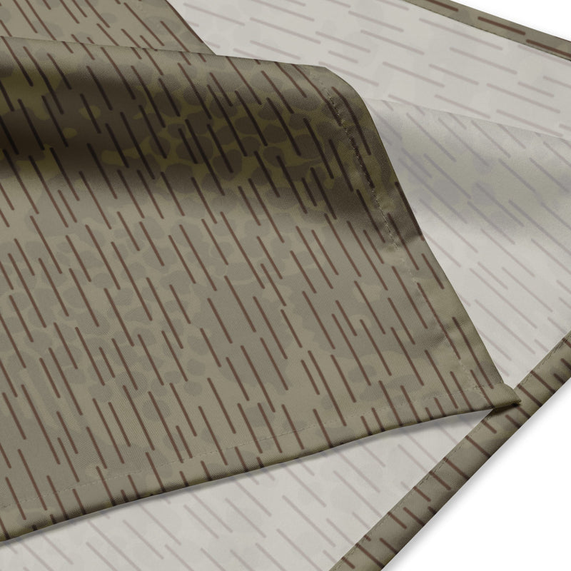 Rainstripe Needles and Clouds Brown CAMO Bandana