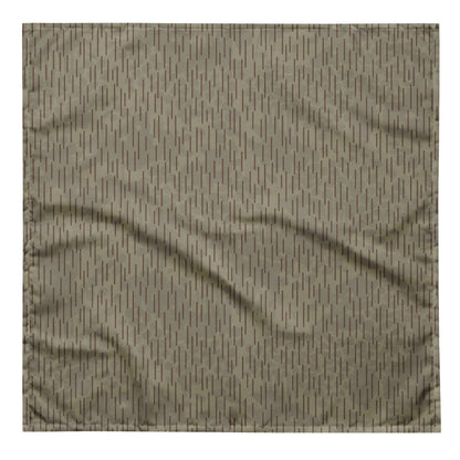 Czech Needles and Clouds Rainstripe Brown CAMO bandana - L - Bandanas