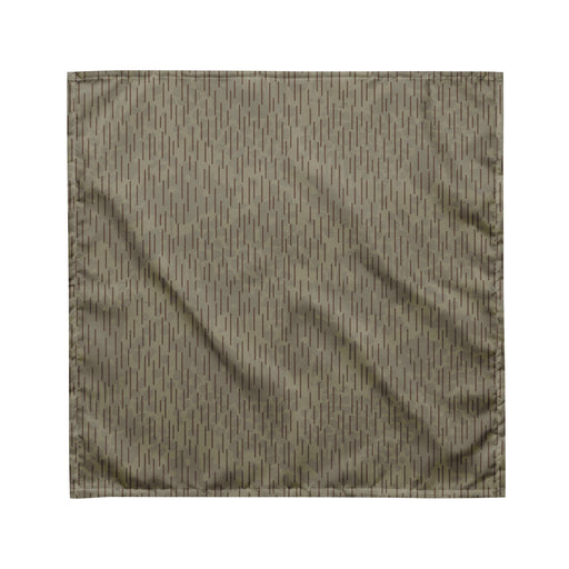 Rainstripe Needles and Clouds Brown CAMO Bandana - M - Head