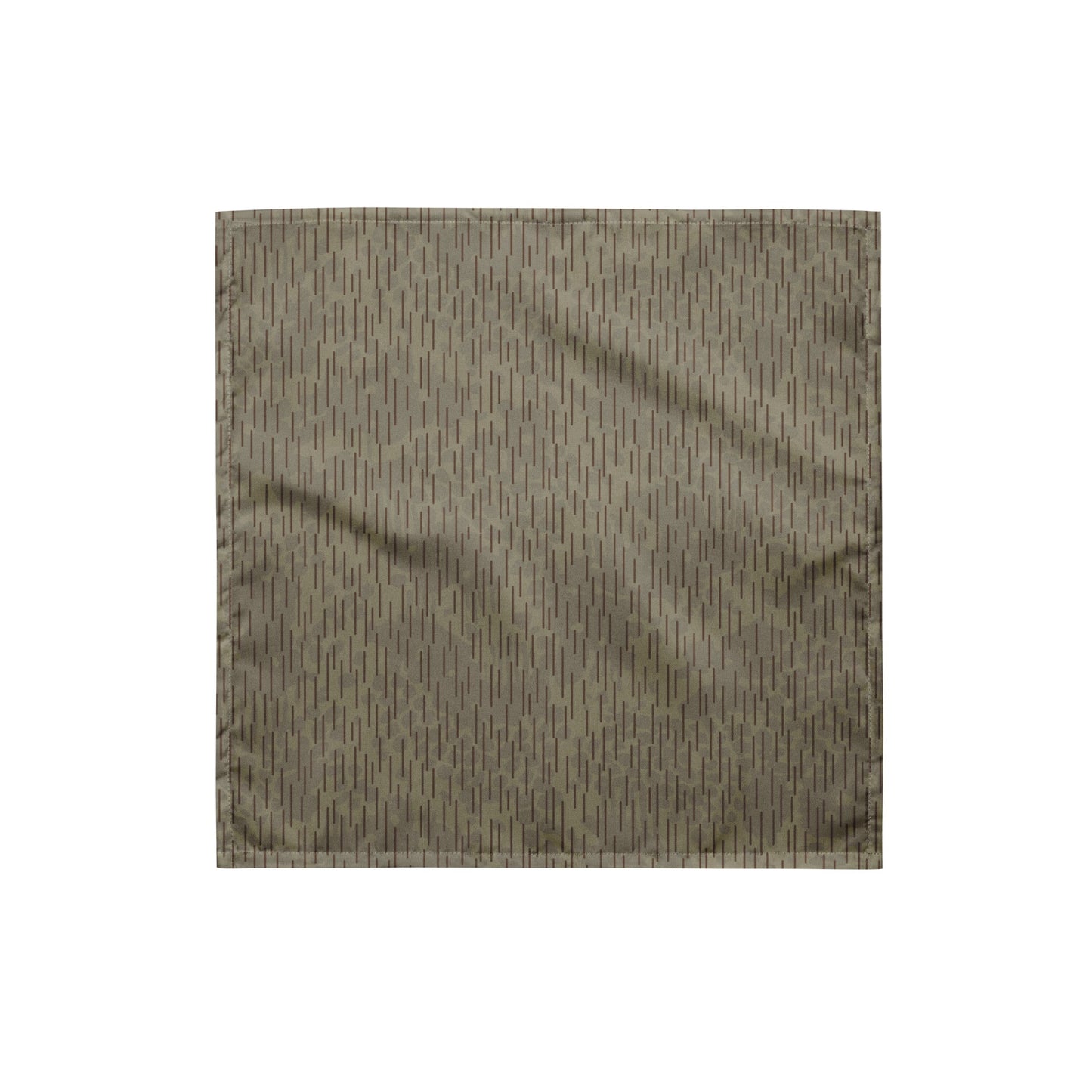 Czech Needles and Clouds Rainstripe Brown CAMO bandana - S - Bandanas