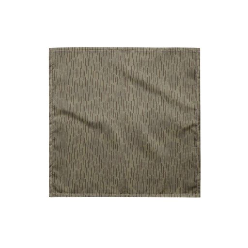 Rainstripe Needles and Clouds Brown CAMO Bandana - S - Head