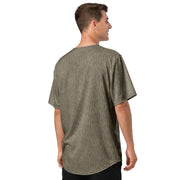 Rainstripe Needles and Clouds Brown CAMO Unisex Baseball Jersey