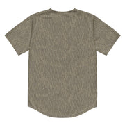 Rainstripe Needles and Clouds Brown CAMO Unisex Baseball Jersey