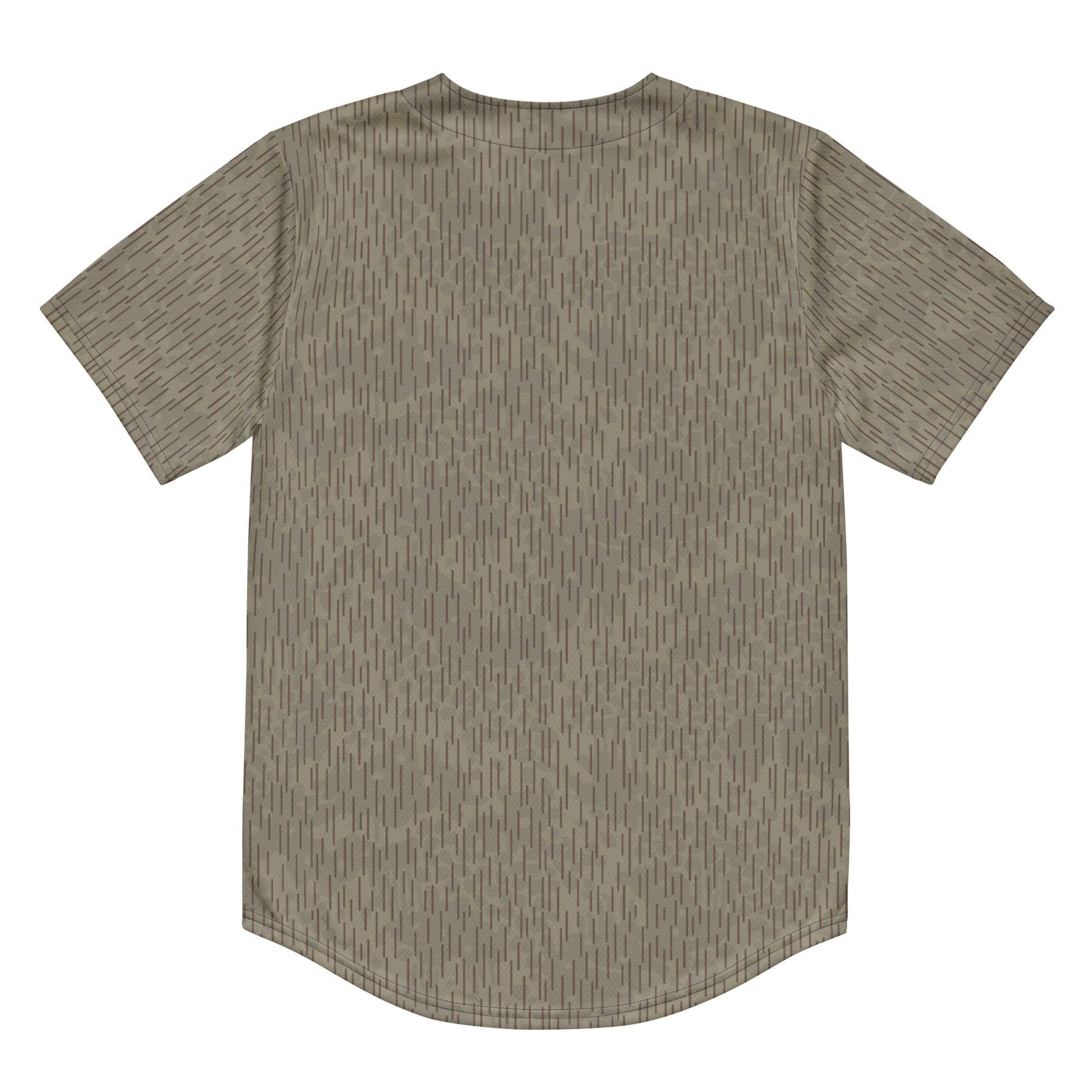 Czech Needles and Clouds Rainstripe Brown CAMO baseball jersey - Baseball Jerseys