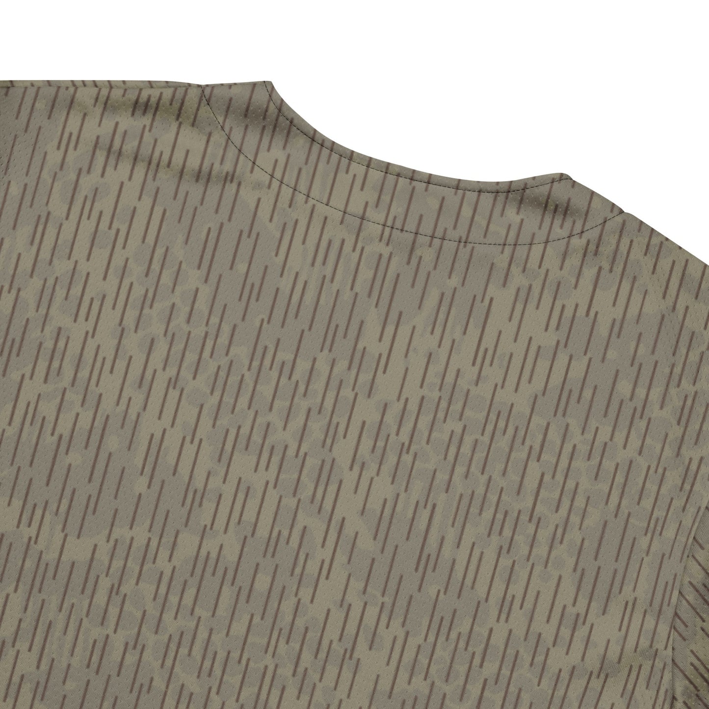 Czech Needles and Clouds Rainstripe Brown CAMO baseball jersey - Baseball Jerseys