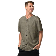 Rainstripe Needles and Clouds Brown CAMO Unisex Baseball Jersey
