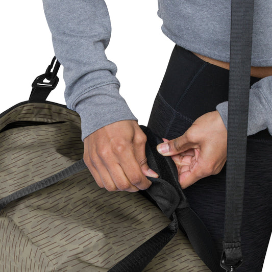 Czech Needles and Clouds Rainstripe Brown CAMO Duffle bag - Bags