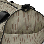 Rainstripe Needles and Clouds Brown CAMO Gym Bag