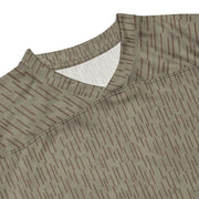 Rainstripe Needles and Clouds Brown CAMO Unisex Hockey Fan Jersey