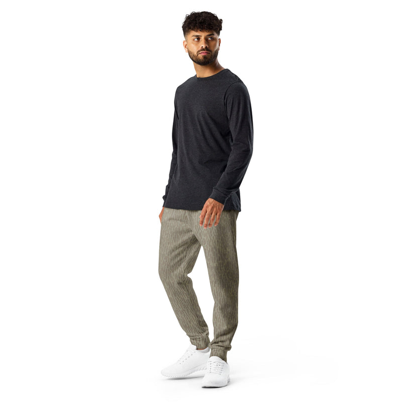 Rainstripe Needles and Clouds Brown CAMO Mens Joggers