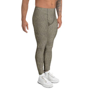 Rainstripe Needles and Clouds Brown CAMO Mens Leggings - Men