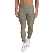 Rainstripe Needles and Clouds Brown CAMO Mens Leggings - XS - Men