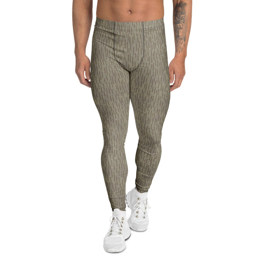 Rainstripe Needles and Clouds Brown CAMO Mens Leggings - XS - Men