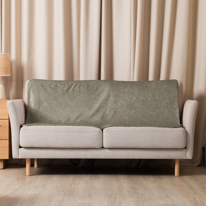 Czech Needles and Clouds Rainstripe Brown CAMO Sherpa blanket - Blankets