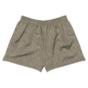 Rainstripe Needles and Clouds Brown CAMO Unisex Athletic Shorts