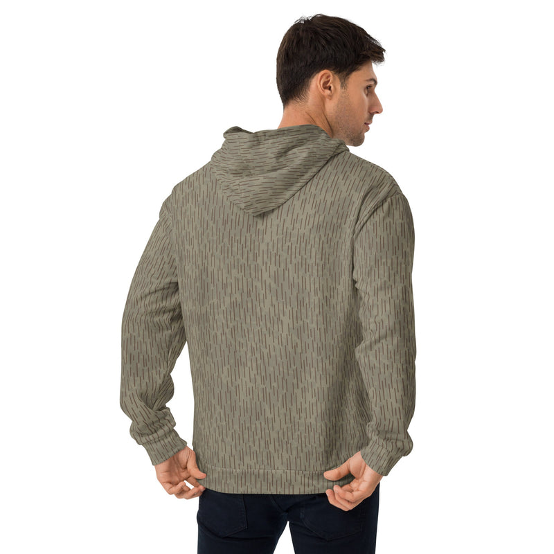 Rainstripe Needles and Clouds Brown CAMO Unisex Hoodie