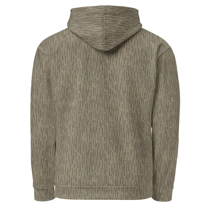 Rainstripe Needles and Clouds Brown CAMO Unisex Hoodie
