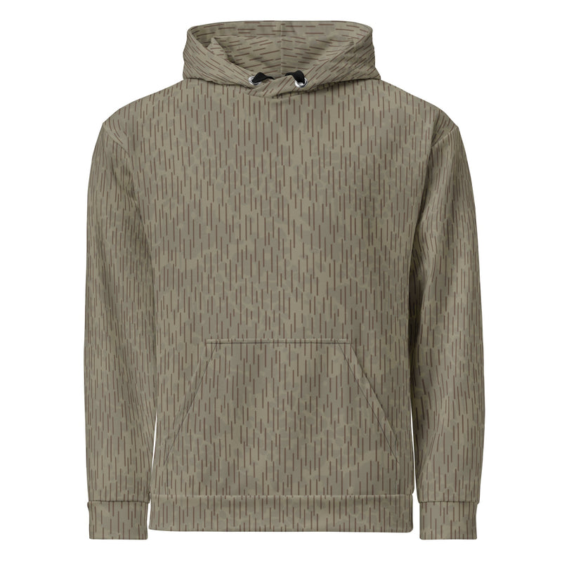 Rainstripe Needles and Clouds Brown CAMO Unisex Hoodie