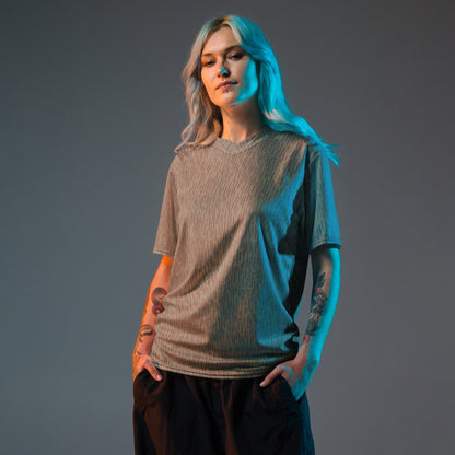 Czech Needles and Clouds Rainstripe Brown CAMO unisex sports jersey - Sports Jerseys