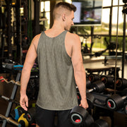 Rainstripe Needles and Clouds Brown CAMO Unisex Tank Top