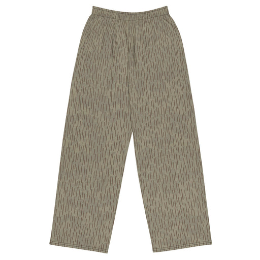 Rainstripe Needles and Clouds Brown CAMO Unisex Wide-Leg Leisure Pants - 2XS - Pant