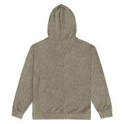 Rainstripe Needles and Clouds Brown CAMO Unisex Zip Hoodie