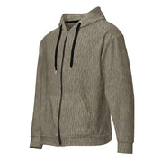 Rainstripe Needles and Clouds Brown CAMO Unisex Zip Hoodie