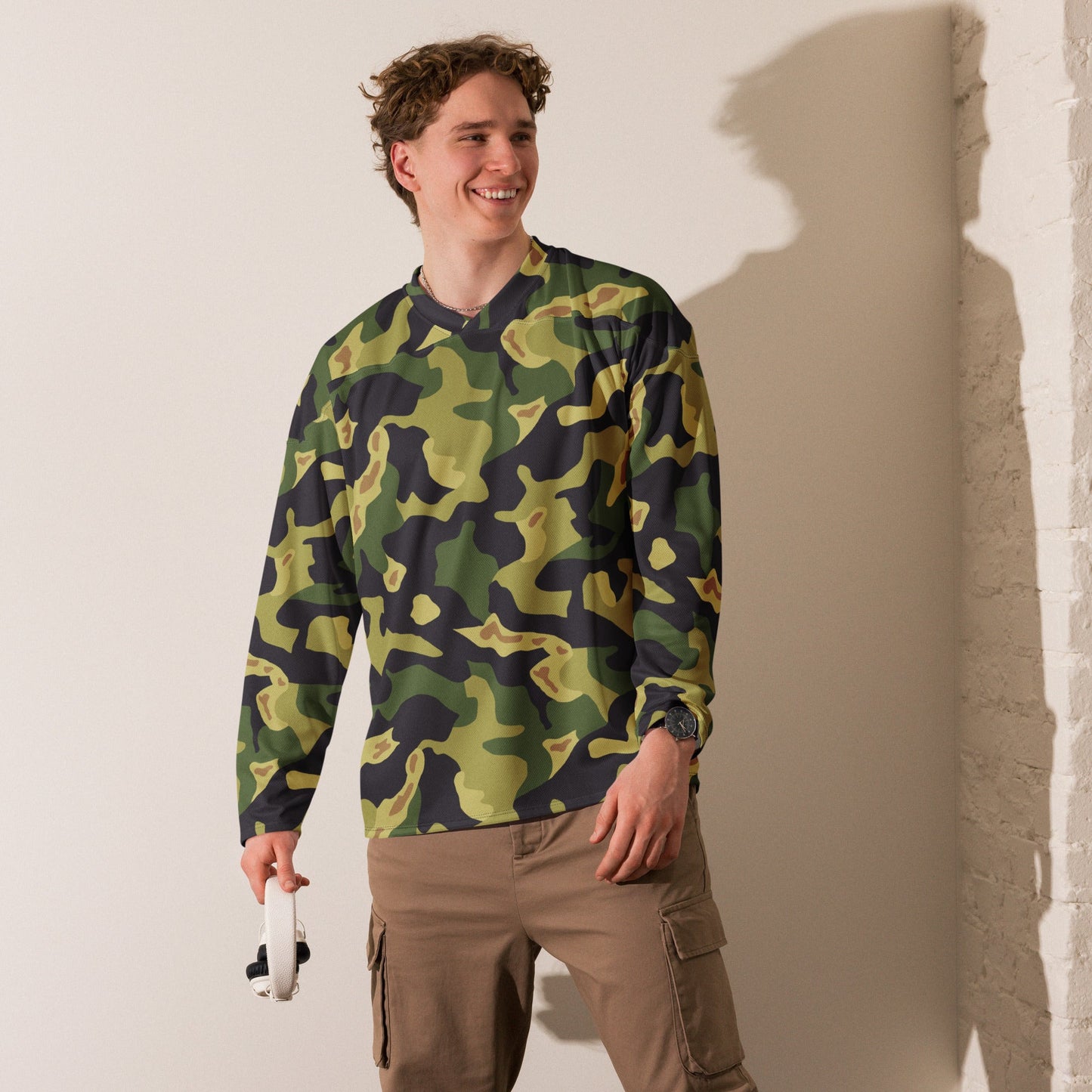 Czech Salamander VZ60 CAMO hockey fan jersey Hockey Jerseys