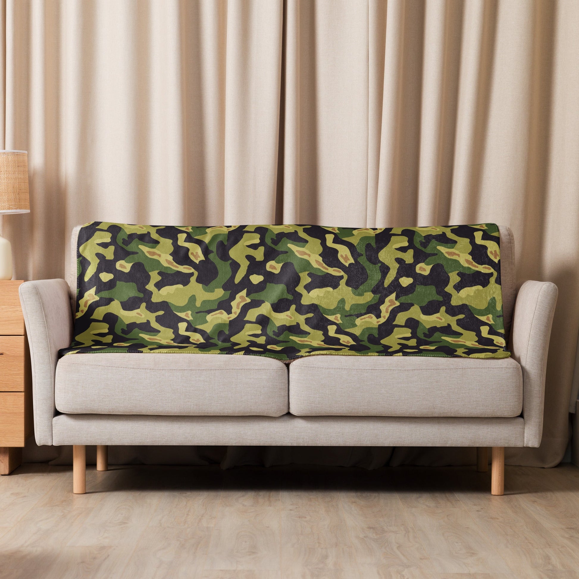 Czech Salamander VZ60 CAMO Sherpa blanket - Blankets